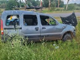 Cuatro heridos por despiste en Autovía de RN 14  en localidad del interior de Corrientes